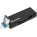 Картридер USB 3.0 / Type-C / MicroUSB OTG для SD и MicroSD карт памяти до 1 Тб (черный)