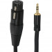 Микрофонный кабель XLR - mini Jack 3,5мм