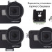 Рамка металлическая для GoPro Hero 5 с UV фильтром и крышкой 52 мм