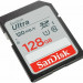Карта памяти SDXC UHS-I Sandisk Ultra 128 Гб, 120 МБ/с, Class 10