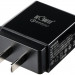 Зарядное устройство QC3.0 3.6-6V 3A, 6-9V 2A, 9-12V 1.5A USB (черный цвет)